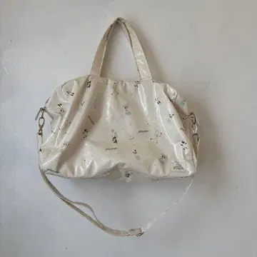 젤라토 피케 동물 패턴 보스턴 백