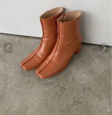 SANSeLF 오렌지 부츠 38 미사용