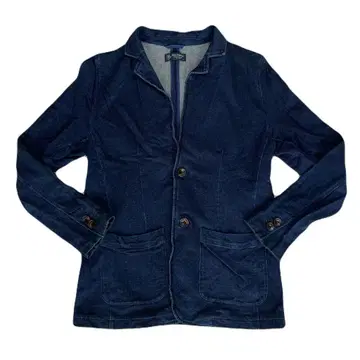 Blue Standard 데님 테일러드 자켓 남성용 S