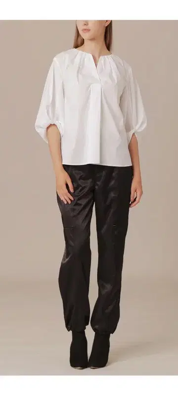 매킨토시 빈티지 새틴 팬츠 조거 팬츠 카고 팬츠