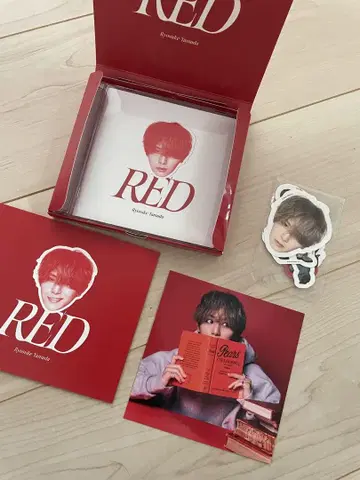 혜택 누락 없음 야마다 료스케 파미쿠라 스토어 한정판 Deep RED