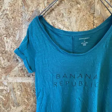 AE8462 BANANA REPUBLIC 반팔 티셔츠 에메 그린