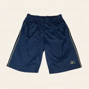 MIZUNO 미즈노 하프 팬츠 블랙 XL 구제 의류 트랙 팬츠