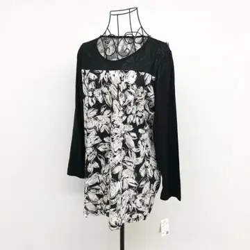 봉시리에 컷티셔츠 L 블랙 일본제 면100% 미사용 택 포함 봄/가을