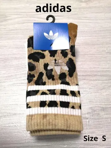 아디다스 오리지널 레오파드 크루 삭스 Size M 2켤레 PAC