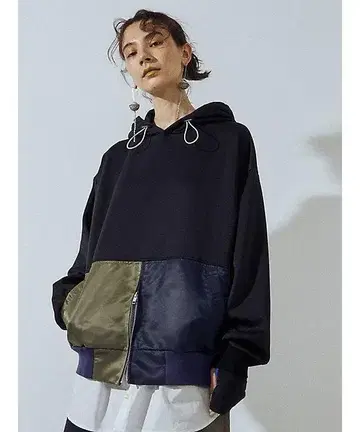 UN3D. MA-1 DOCKING HOODIE 후디