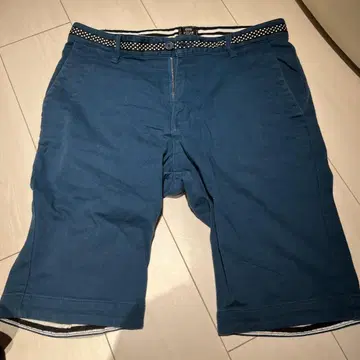 BEAMS 네이비 숏 팬츠 M 사이즈