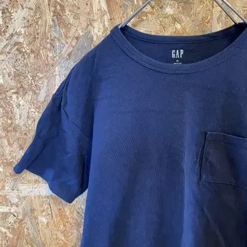 AE8466 GAP 갭 반팔 티셔츠 네이비 여성용 XL 포스