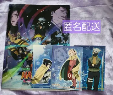 NARUTO 영화 유키히메 닌포초 클리어 파일 엽서
