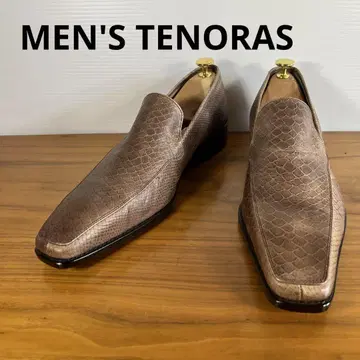 MEN'S TENORAS 가죽 신발 엠보 리자드 27cm