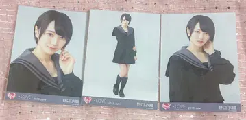 이코러브 노구치 이오리 블랙 세일러 늦었다 caution 브로마이드 컴프