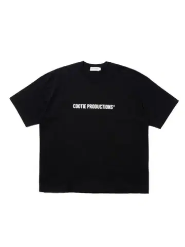 COOTIE PRODUCTIONS 블랙 티셔츠