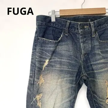 FUGA 데미지 데님 하프 팬츠 사이즈 44