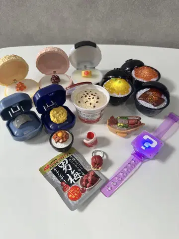 캡슐 토이, 식품, 반지, 빛나는 돈부리, 새상품급