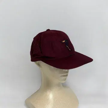 2000년대 고양이 애벌레 회사 로고 모자
