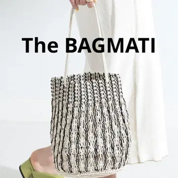 BAGMATI 바그마티 마크라메 백 레이 빔즈 토트 바스켓