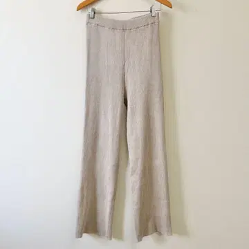 Plage 2025SS 재즈 리넨 리브 팬츠