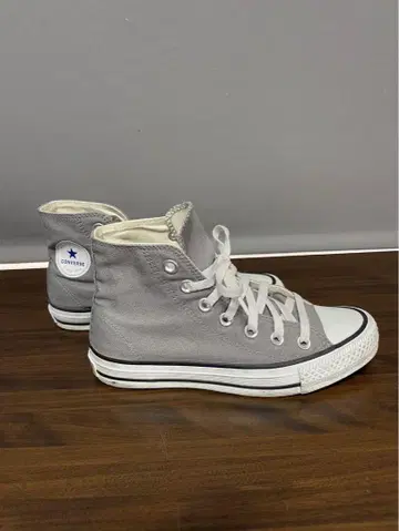 CONVERSE 그레이 하이컷 스니커즈