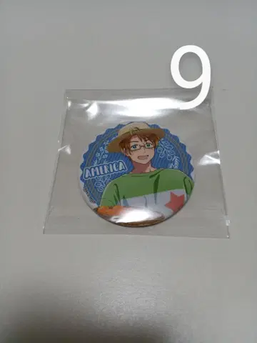 헤타리아 미국 캔뱃지