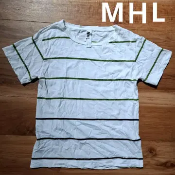 MHL 스트라이프 반팔 티셔츠 M 사이즈