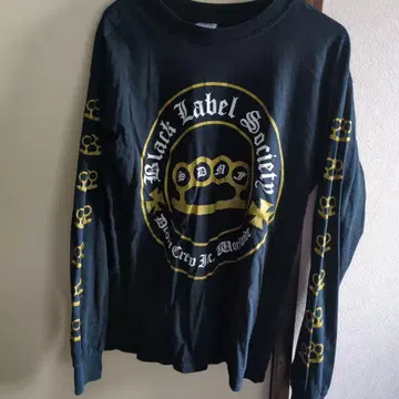 00s 2005 Black Label Society 롱 슬리브 스컬