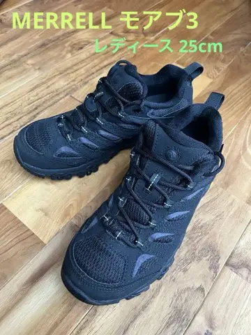 머렐 모아브 3 트레킹 슈즈 블랙 25cm