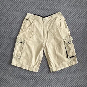 하프 팬츠 화이트 카고 90s 분리형 카고 팬츠 VENEZZI