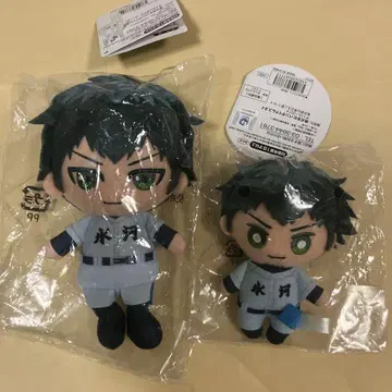 망각 배터리 마키타 히로노부 chibi 봉제 인형/마스코트 각 1개