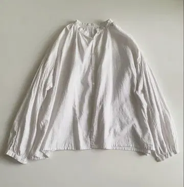 humoresque 유모레스크 gather blouse 실크 코튼