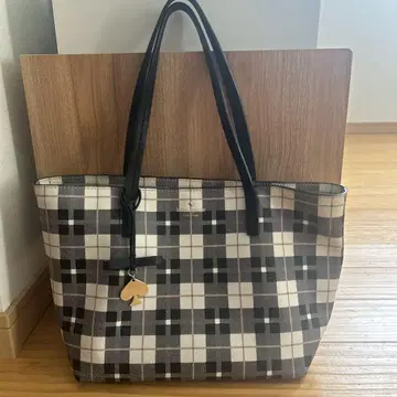 Kate Spade 체크 무늬 토트백