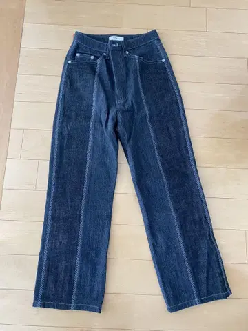AMERI JEANS 다크 데님 와이드 레그 팬츠 사이즈 24