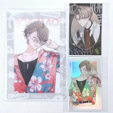 2nd LIVE 사진 카드 로후마오 가가미 하야토 혜택 클리어 카드