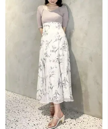 머큐리 듀오 볼레로 레이어드 스타일 니트 도킹 원피스