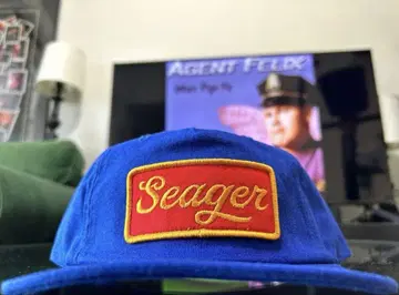 USA SEAGER 시거 HEMP 캠핑 캡 파랑