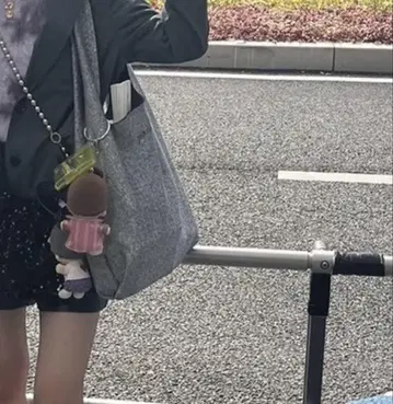 jeanasis 토트백 실버