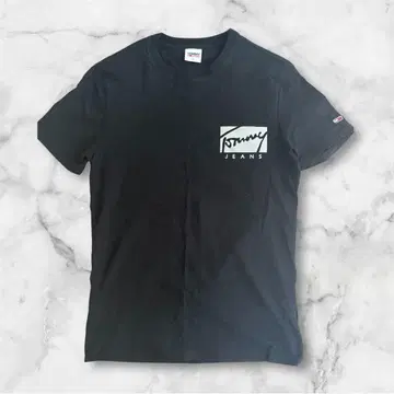 TOMMY JEANS 블랙 티셔츠 M