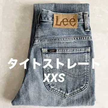 Lee 라이트 블루 타이트 스트레이트 데님