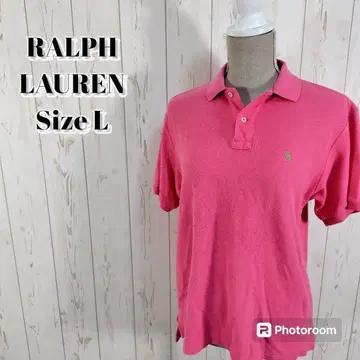 RALPH LAUREN 반팔 폴로 셔츠 포니 자수 빅 사이즈 사슴