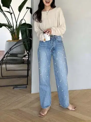 SeaRoomlynn 펄 비쥬 스트레이트