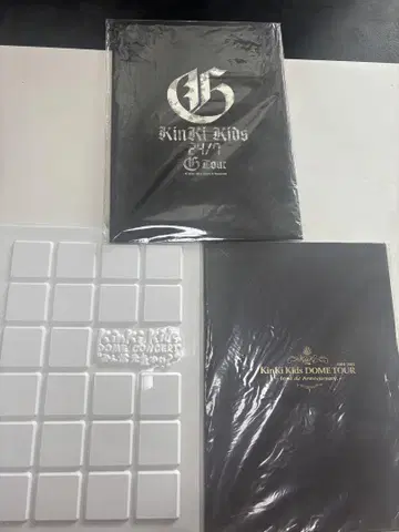 KinKi Kids 콘서트 팜플렛 3권 레어