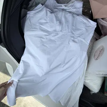 Lululemon 테니스 드레스 6 화이트