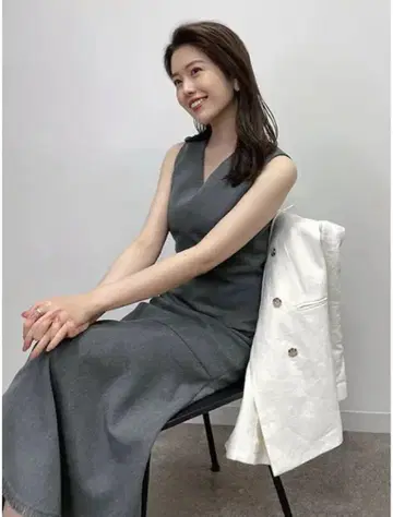 린넨 같은 트위드 머메이드 원피스