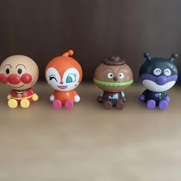 호빵맨 캐릭터 피규어 4종 세트