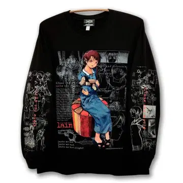 serial experiments lain messa 롱 티셔츠