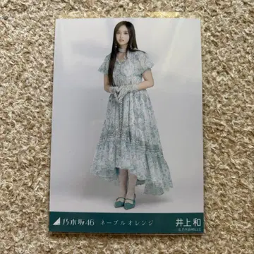 노기자카46 이노우에 카즈 네이블 오렌지 브로마이드