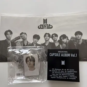 2025 BTS 페스타 캡슐 앨범 지민