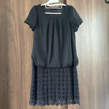 anyFAM 온워드 카시야마 블랙 레이스 스커트 셋업 새상품급