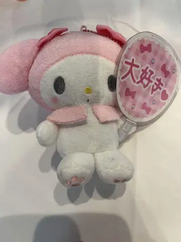 마이멜로디 덕질 마스코트 홀더 부채 엔조이 아이돌 시리즈