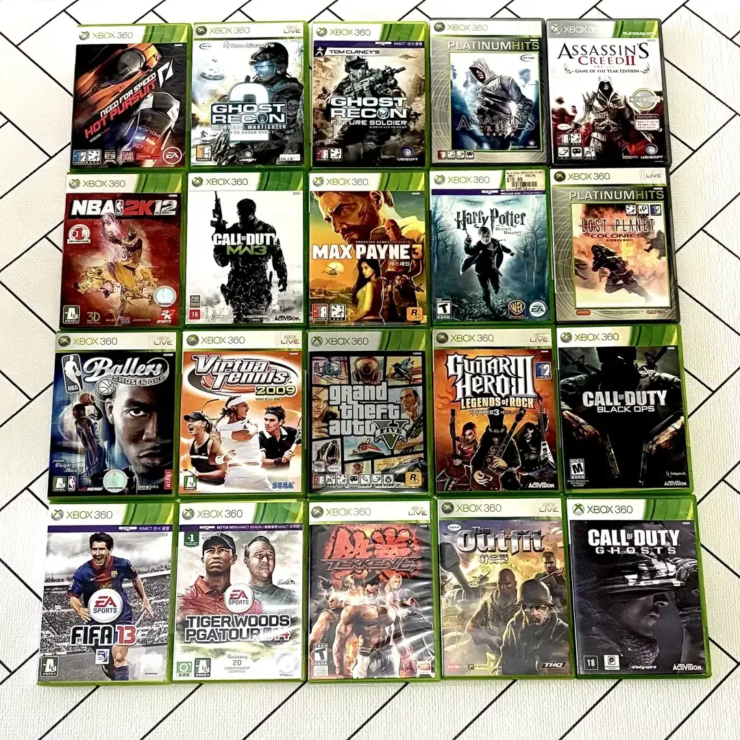 XBOX | 엑스박스 Xbox 360 Xbox 360 Game Title ₩5,000 Each on