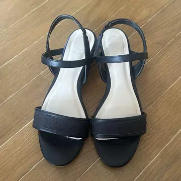 any SiS 애니시스 바이컬러 쁘띠 웨지 샌들 L